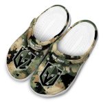 custom vegas golden knights camouflage craze clog best selling