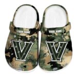 custom villanova wildcats camouflage craze clog best selling