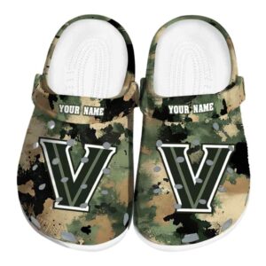 custom villanova wildcats camouflage craze clog best selling