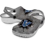 custom villanova wildcats cracked ground texture clog best selling