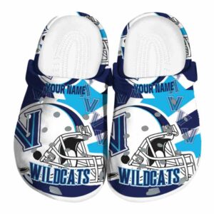 custom villanova wildcats football helmet clog best selling
