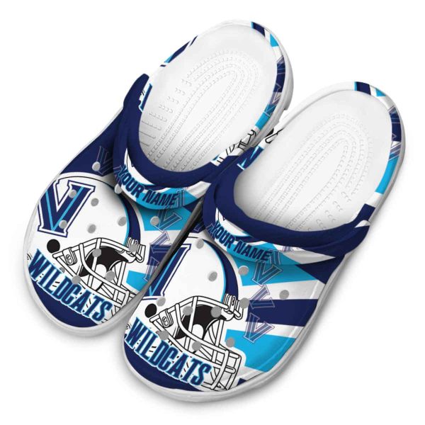 custom villanova wildcats football helmet clog latest model