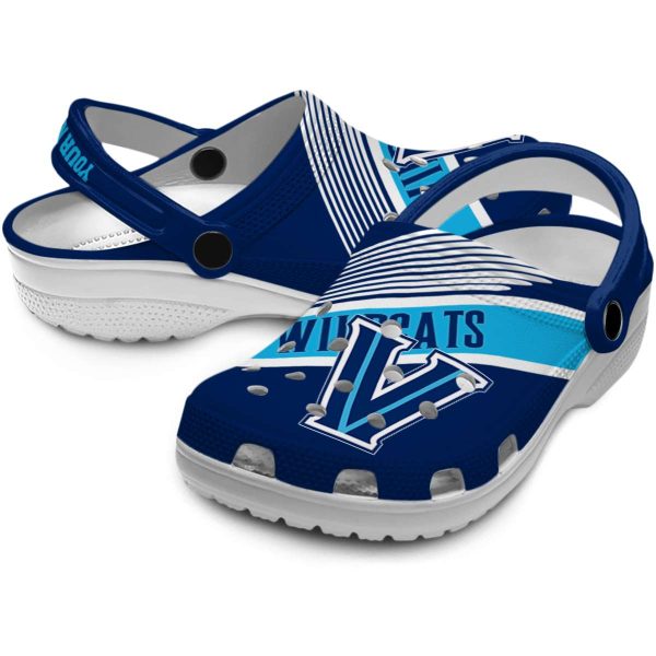 custom villanova wildcats vibrant dual tone clog high quality