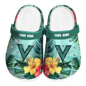 custom virginia cavaliers tropical vibes clog best selling