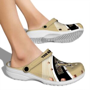 custom wake forest demon deacons vibrant dual tone clog fashion forward