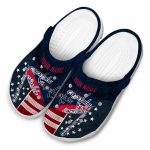 custom washington capitals star spangled side pattern clog best selling