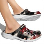 custom washington state cougars plaid fusion clog best selling