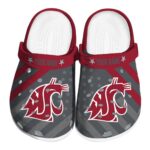 custom washington state cougars star spangled graphic clog best selling