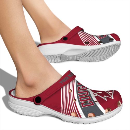 custom washington state cougars vibrant dual tone clog fashion forward