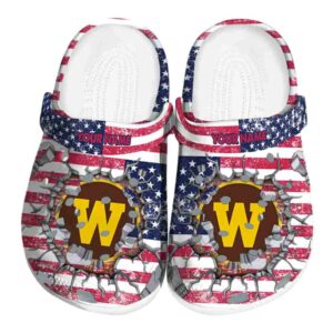 custom western michigan broncos freedom splinter clog best selling