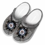 custom winnipeg jets cracked ground texture clog best selling