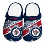 custom winnipeg jets vibrant dual tone clog best selling