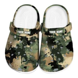 custom wyoming cowboys camouflage craze clog best selling