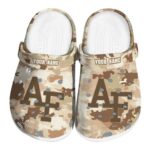 customized air force falcons desert camo clog best selling