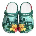 customized air force falcons tropical vibes clog best selling