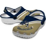 customized akron zips baseball motif clog best selling