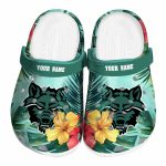 customized arkansas state red wolves tropical vibes clog best selling