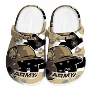 customized army black knights baseball helmet clog best selling