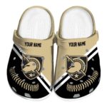 customized army black knights baseball motif clog best selling