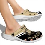 customized army black knights baseball motif clog best selling