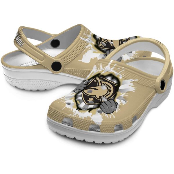 customized army black knights gripping hand clog high quality