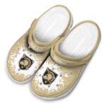 customized army black knights splatter background clog best selling