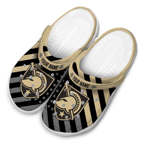 customized army black knights star spangled graphic clog latest model