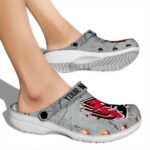 customized ball state cardinals cracked texture clog best selling