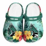 customized ball state cardinals tropical vibes clog best selling