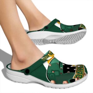customized baylor bears baseball helmet clog fashion forward