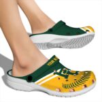 customized baylor bears baseball motif clog best selling