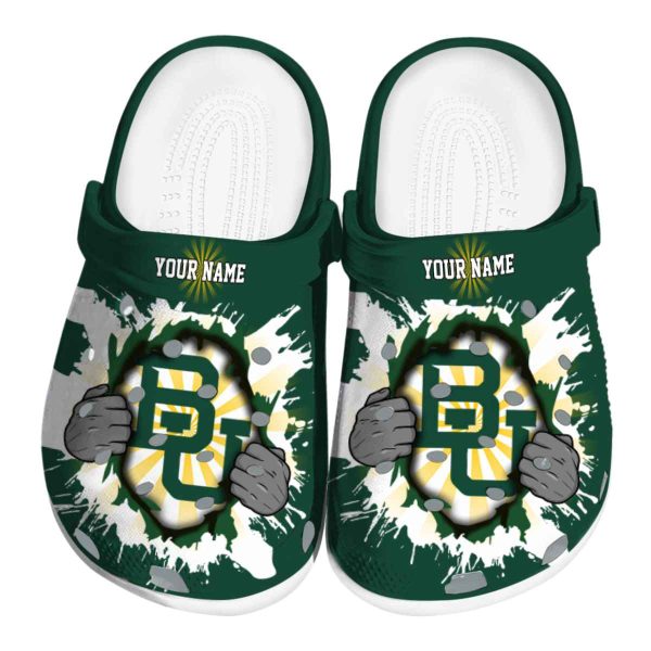 customized baylor bears gripping hand clog best selling