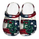 customized baylor bears patriotic stripes clog best selling