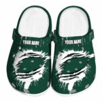 customized baylor bears splash motif background clog best selling
