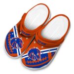 customized boise state broncos football motif clog best selling