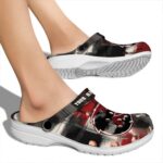 customized boise state broncos plaid fusion clog best selling