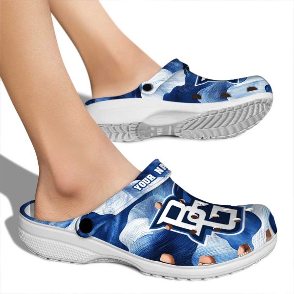 customized bowling green falcons ocean waves clog fashion forward