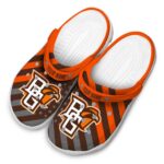 customized bowling green falcons star spangled graphic clog best selling