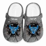 customized buffalo bulls cracked ground texture clog best selling