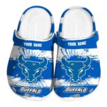 Customized Buffalo Bulls Paint Splatter Graphics Clog 1 customized buffalo bulls paint splatter graphics clog best selling