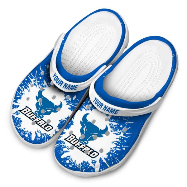 customized buffalo bulls splash art clog latest model