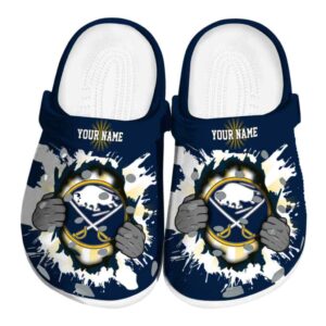 customized buffalo sabres gripping hand clog best selling