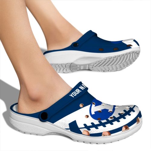 customized byu cougars football motif clog fashion forward