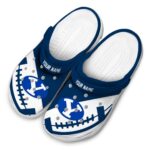 customized byu cougars football motif clog best selling