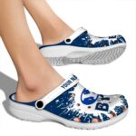 customized byu cougars splash art clog best selling