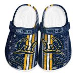 customized california golden bears contrasting stripes clog best selling
