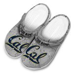 customized california golden bears cracked texture clog best selling