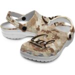 customized california golden bears desert camo clog best selling