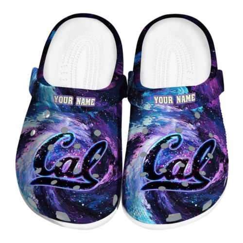 customized california golden bears galaxy swirl clog best selling