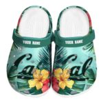 customized california golden bears tropical vibes clog best selling